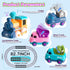 Dynffur Set 2-4, 2 3 4 5 2-5 Electric Train for Toddler Control Music Train Toy with Light, Tracks, Toddler Toys