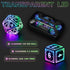 Set 4 1 FONVGOGO Light Up Dice D and D for Dungeons and Dragons in Color, Cool LED DND Dice with Charging Box