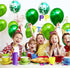 Balloon Garland Arch Kit Green, 107PCS Green White Balloon Arch Kit with Confetti Balloons for Birthday Decoration