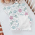 Selgkds Summer 60x80inch Boho Sea Turtles Seashells Bows Baby Blankets for Girl Boy Infant Newborn Toddler Nursery Crib