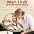 0 3 6 12 TYRY.HU Car Seat & Stroller Activity Toy,Soft Plush Cot Hanging Toy, Baby Rattle Toy with Strap,Developmental