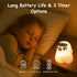 Bald Eagle Night Light for Kids, Multi-Color Changing Rechargeable Night Light for Baby Toddler Nursery, Cute Lamp