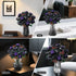 Set 15 330PCS HOGOKIDS Flowers Bouquet Building - Black Roses Botanical Collection Building Blocks Artificial Flower