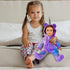 2-Sets 18-inch Set 18 inch WONDOLL American Doll Clothes - Amazing Rainbow Unicorn Clothes with Hair Clip and Headband