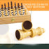4 in 1 Board Game Set - Extra Large Sling Puck Game, Wooden Chess Board Sets, Checkers for Adults and Kids