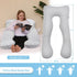 55in Chilling Home Pregnancy Pillow, Pregnancy Pillows for Sleeping, U Shape Body Pillows for Adults, Maternity Pillow