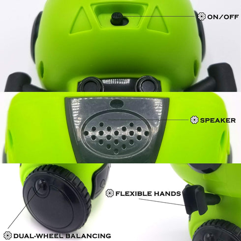 Programming Communication JabberBot - Multifunctional Smart RC Robot For Kids. Remote Control Robot That Can Move, Make