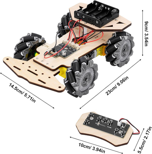 LEPANDA 8-12 12-16, 8 9 10 11 12 13 14 15 16 RC Robot Car Kit for Kids Ages STEM Science Kits, STEM Projects, Gifts