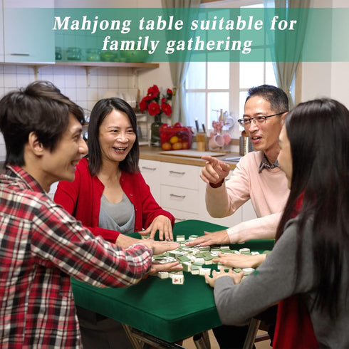 Included(Green,34 34 4 Inch) Frienda Game Table Cover Felt Game Tablecover Folding Tablecloth for Card for Playing
