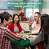 Included(Green,34 34 4 Inch) Frienda Game Table Cover Felt Game Tablecover Folding Tablecloth for Card for Playing