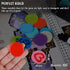 DND Wet & Dry Erase Tokens - Set of 100 Colorful Blank Counters for Tabletop RPGs