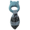 Mary Meyer Teething Toys Leika Silicone Baby Teether, 9-Inches, Little Raccoon for Babies 0-12 Months
