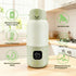 varrisin 12.8 oz 100w Portable Milk Warmer for Travel, Baby Bottle Warmer with Fast Heating, Formula Container to Go