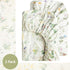 2 Pack 5228 SDIII Floral Crib Sheets for Baby Girl Stretchy Microfiber Jersey Knit Fall Crib Sheets Floral for Standard