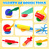 Kids,9-Piece iShyan Dough Tools for Kids Clay and Dough Tool Kit Includes Roller, Rolling Pins, Cutting Tools, Safe