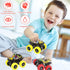 M SANMERSEN Car Toys for Toddlers 1-3 - 2 Pack Monster Truck Toys with 360° Rotating Stunt Cars for Boys Girls Birthday