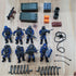 8 PCS Building Block City Policeman Action Mini-Figures with Military Weapons Accessories, SWAT Model Toys for Boys