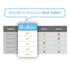 Baby Closet Dividers (Baby Blue) by Eli with Love – Set of 8 Size Dividers for Boys’ Nursery Closet