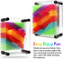 3D Pin Art Toy - Colorful Plastic Pin Art Board for Kids, 3.7 * 5'' Desk Game, 3D Impression Sculpture Needle Toys
