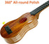 Kids Ukulele Musical Toy, 17 Inch 4 Steel Strings with Pick, Early Educational Learning Instrument Gift for Ages 3-6