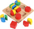 8 1 Set 3 4 5 6 TOWO Wooden Geometric Shapes Stacking Rings and Fractions Boards in Puzzles- Shape Sorter Sorting Toy