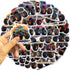50PCS Monster Truck Stickers, Waterproof Car Stickers for Kids, Cool Gifts for Water Bottles, Skateboard, Laptop