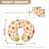 Goronwyfloyd Fall Leaves Breastfeeding Pillow Cover Baby Breastfeeding Slipcover Infant Newborn Nursery Bottle
