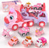 usrela Toys for 2 3 Year Old Girl Truck, 7-in-1 Girl Carrier