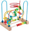 Joqutoys Bead Maze Toy for 1 2 3 Year Old Kids, Wooden