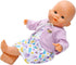 14-16 Inch 2-Piece Set Baby Doll Clothes for Baby Dolls Cute Handmade Purple bee Dress with Purple a Coat