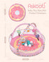 4-in-1 Tummy Baby Play Mat & Baby Play Gym,Baby Girl Play Mat Activity Gym, Pink Donut Time Mat for Babies