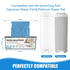 Zippland 30 7-Layer 3 Pack (90 Diaper Pail Refills Bags with Bags Compatible with Genie Easy Roll Signature
