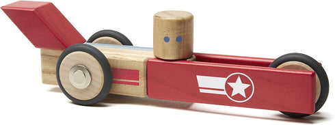 Tegu Daredevil Magnetic Wooden Block Set - 12 Pieces for Ages 1-99