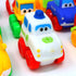 Big Mo's Toys Baby Cars, Soft Rubber Toy Car Set, Small Vehicles for Babies and Toddlers, 12 Pieces