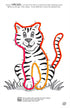 WIKKI STIX Animal Activity Pak, 12 Zoo Animals with Hands-on Activity, Made in The USA