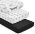 Sweet Jojo Designs 3-Piece Baby Crib Sheets Set (Dog) for Girls/Boys, Infant