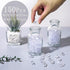150 0.86 Inch XINHUIDALSQ Mini Acrylic Pacifiers for Baby Shower Girl Game, Bulk Chupones para Gender Reveal Party