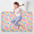 siphylline 52" 34" Simple Tie Dye Colorful Extra Large Resuable Training Pee Pads for Kids Soft Absorbent Diaper