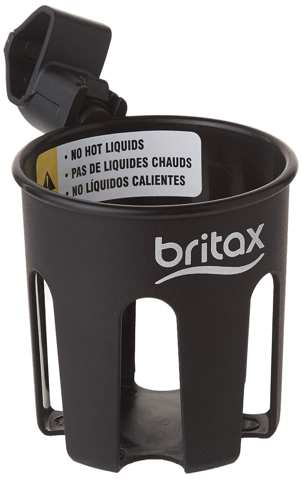 Britax Stroller Cup Holder, Black, Compatible with Single B Agile, B Free, Pathway and B Lively Strollers