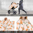 Schgap Peaches Car Seat Covers for Babies Soft Stroller Cover Nursing Cover Breastfeeding Baby Carrier Cover