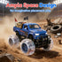 Gift:2 Pack 2-4, 4-8,Pull 3+ 3 SEPHIX Monster Truck Toys for Toddler Boys Trucks for Boys Age Light-Up Wheels Monster