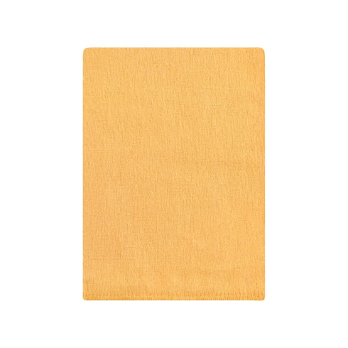 Hudson Baby Unisex Cotton Flannel Burp Cloths Bundle - Citrus Orange, One Size