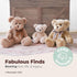 Bearington Happy Birthday Teddy Bear, Plush Stuffed Animal, 10"