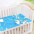 SyXIOP 28" 52" Cute Cartoon Dolphin Cooling Baby Crib Mattress x Ultra Soft Training Pads for Kids, Adult
