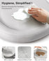 30"x18", Mamatepe Baby Changing Pad, Waterproof Wipe-Clean PU Foldable On-the-Go Travel Mat, Non-Slip with Adjustable