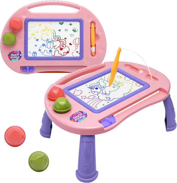 BABLOCVID Toddler Toys,Toys for 1-2 Year Old Girls,Magnetic Drawing Doodle Board for