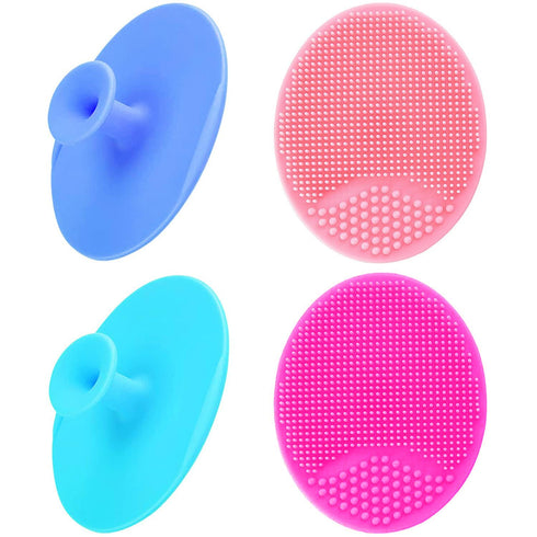 MR LION Baby Bath Brush, Baby Cradle Cap Brush, Silicone Massage Brush, Silicone Scrubbers