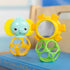 2-Pack Bright Starts Soother Pals Easy-Grasp Teether Toys, Lion and Elephant Characters, BPA Free, Unisex, Ages Newborn