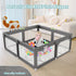 47x47in Palopalo Foam Baby Play Mat for Floor, Thick Cushioning Padding Playmat for Playpen, Soft and Non-Slip Baby