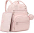 ROSEGIN Premium Vegan Leather Diaper Bag Backpack with Waterproof Changing Pad, Reinforced